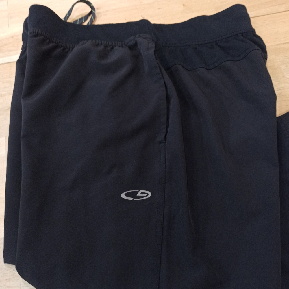 Vintage Champion men's Black  Size large Activewear Pants - Picture 7 of 10